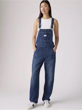 Levi’s Classic Blue Denim Overalls - Women’s